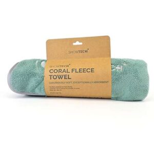 Show Tech+ Coral Fleece rankšluostis žalias 56x90 cm