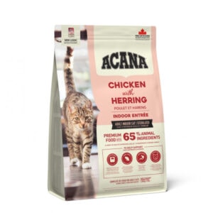 Acana Indoor Entree Cat sausas maistas katėms 1,8 kg