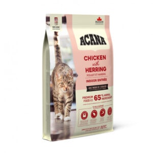 Acana Indoor Entree Cat sausas maistas katėms 4,5 kg