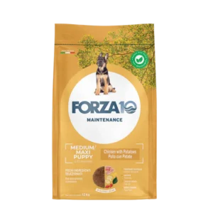 FORZA10 Maintenance Medium Maxi Puppy šuniukams su vištiena ir bulvėmis 12kg