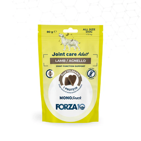 FORZA10 MonoSnack Joint Adult skanėstai šunims su ėriena FORZA10 MonoSnack Joint Adult skanėstai šunims su ėriena