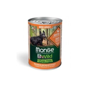 Monge Bwild mini adult konservuotas