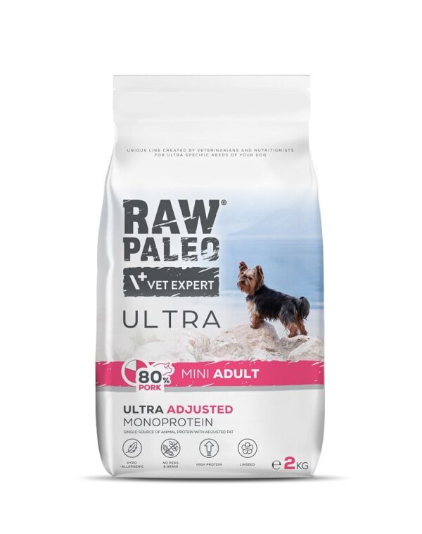 Raw Paleo Ultra Adult Mini Pork 2kg