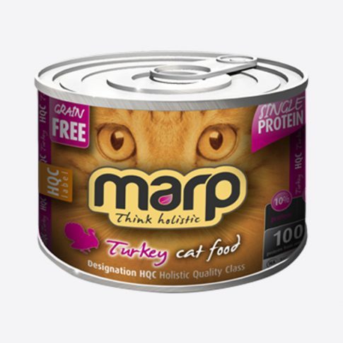 Marp Holistic Turkey Cat kalakutienos konservas katėms 200g Marp Holistic Turkey Cat kalakutienos konservas katėms 200g