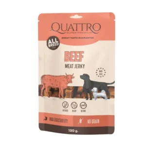 QUATTRO Beef Fillets maisto papildas suaugusiems šunims su jautiena 130g