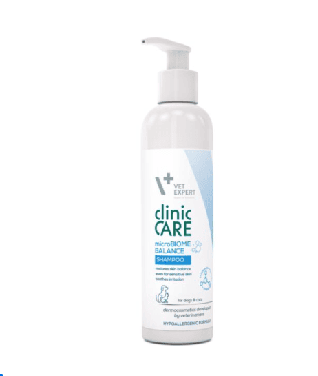 VetExpert MICROBIOME BALANCE Clinic Care šampūnas 250ml VetExpert MICROBIOME BALANCE Clinic Care šampūnas 250ml