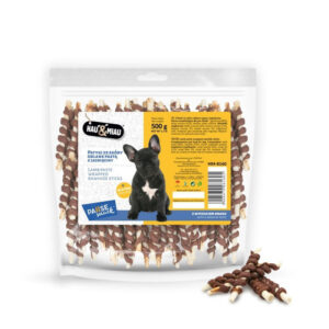 Hau&Miau Balti pagaliukai padengti ėrienos pasta 500g