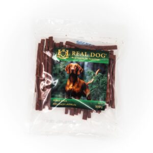 REAL DOG SNACKS Arklienos lazdelės 500 g