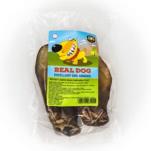 Real Dog Jaučio ausys natūralios 2vnt