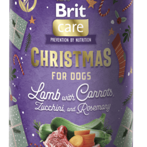 Gyvūnų prekės 15 Brit Care konservuotas pašaras šunims Christmas Lamb 400 g