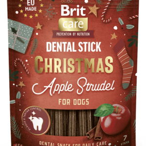 Gyvūnų prekės 16 Brit Christmas Dental Stick skanėstas šunims 250 g