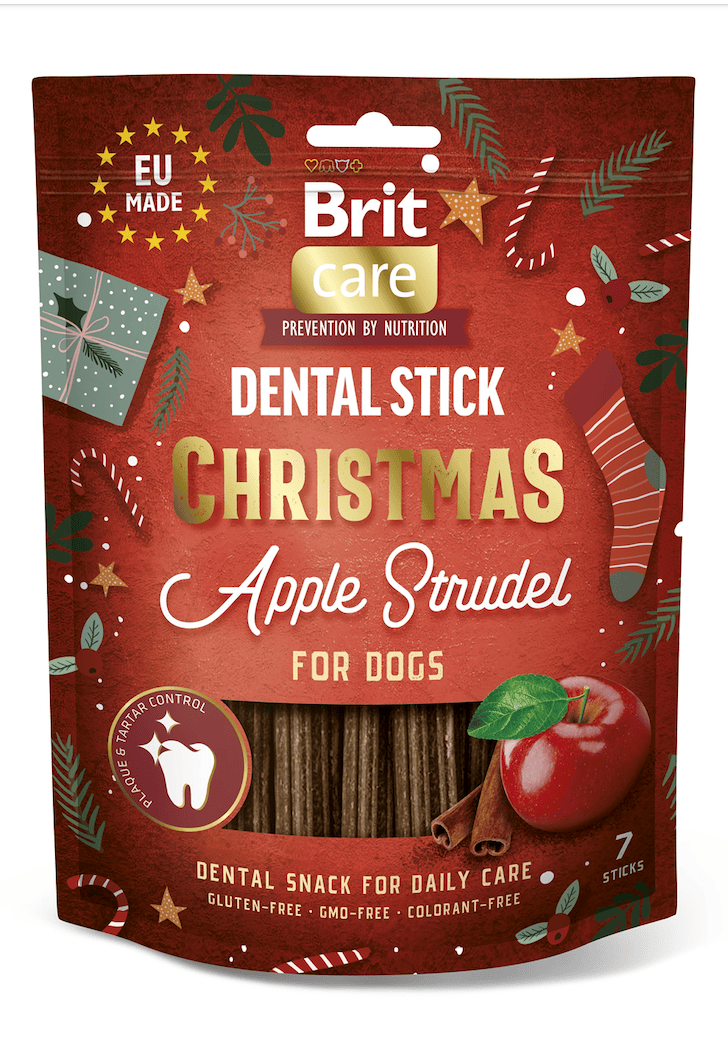 Brit Christmas Dental Stick skanėstas šunims 250 g Brit Christmas Dental Stick skanėstas šunims 250 g
