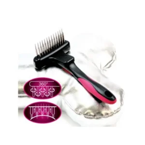 CROCI Šukos grėblys 2 eilių besisukantys dantukai