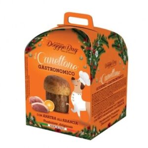 DoggyeBag Gastronomic Canettone with Duck with Orange kalėdinis pyragas šunim 125g