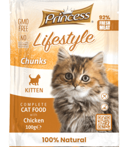 PRINCESS LIFESTYLE konservai kačiukam su vištiena 100 g