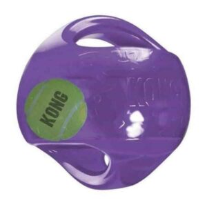 Žaislas šunims KONG®L-XL Jumbler kamuolys violetinis