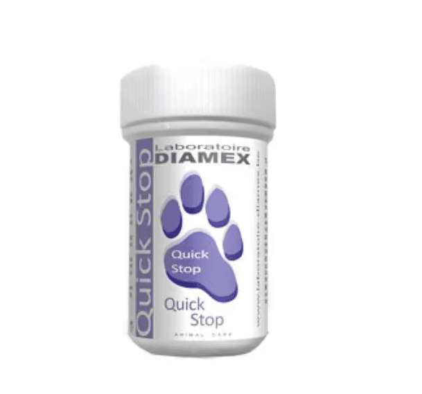 Diamex Quick Stop 25g milteliai kraujavimui stabdyti Diamex Quick Stop 25g milteliai kraujavimui stabdyti