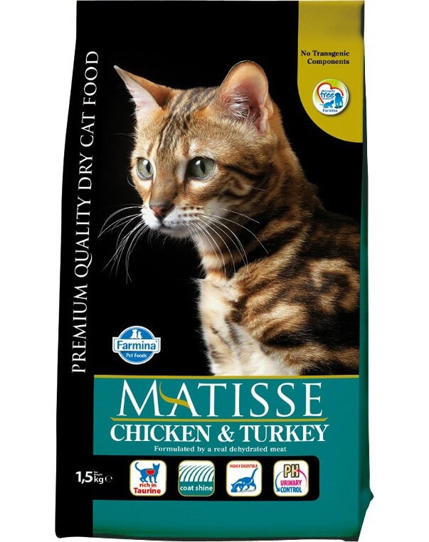 FARMINA MATISSE CAT Dry Chicken&Turkey 1.5 kg FARMINA MATISSE CAT Dry Chicken&Turkey 1.5 kg