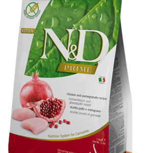 FARMINA N&D PRIME CAT Dry Chicken&Pomegr KITTEN 1.5 kg