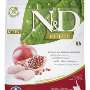 FARMINA N&D PRIME CAT Dry Chicken&Pomegr KITTEN 300 gr