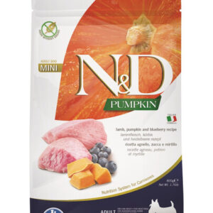 FARMINA N&D PUMPKIN DOG Dry Lamb&Blueberry ADULT MINI 800 gr