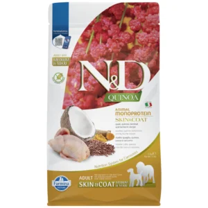FARMINA N&D QUINOA DOG Dry SKIN&COAT Quail&Coconut