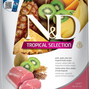 FARMINA N&D TROPICAL SELECTION DOG Dry Pork ADULT MINI 5 kg