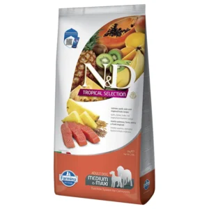 FARMINA N&D TROPICAL SELECTION DOG Dry Salmon ADULT MED&MAX 10 kg