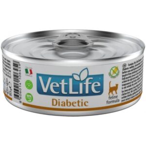 FARMINA VET LIFE CAT Wet DIABETIC 85 g x 6vnt