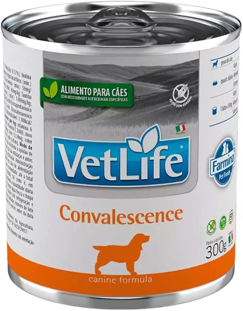 FARMINA VET LIFE DOG Wet CONVALESCENCE 300 gr x 6vnt FARMINA VET LIFE DOG Wet CONVALESCENCE 300 gr x 6vnt