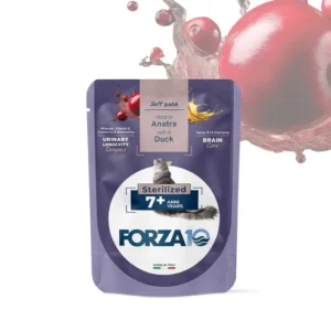 FORZA10 Maintenance Adult konservai sterilizuotoms katėms 7+ metų su antiena