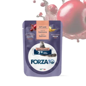 FORZA10 Maintenance Adult konservai sterilizuotoms katėms 7+ metų su lašiša