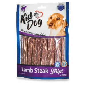 KIDDOG Strips ėriena su buivolo oda 12cm 250g