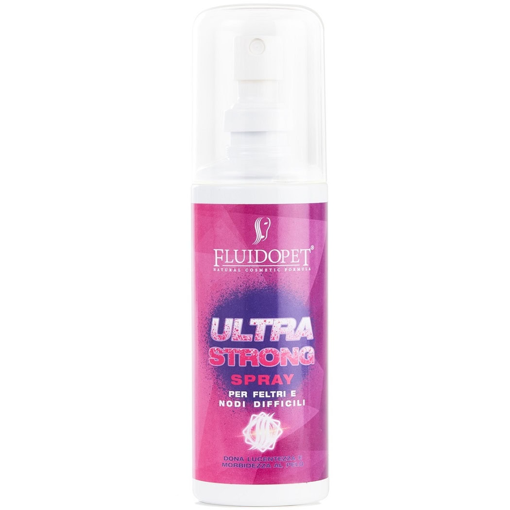 FluidoPet Ultra Strong Spray purškiklis kailio iššukavimui 100ml FluidoPet Ultra Strong Spray purškiklis kailio iššukavimui 100ml