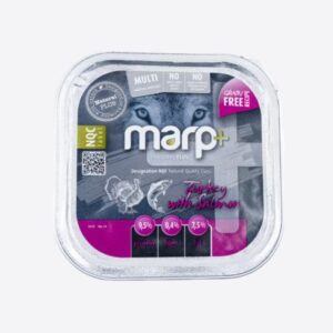 Marp Turkey&Salmon kalakutienos ir lašišos konservas šunims 150g