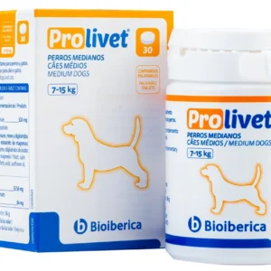 PROLIVET® vidutinio dydžio 7-15 kg šunims, tabletės N30