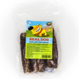 Real Dog Snacks Jaučio trachėjos 15 cm 3 vnt