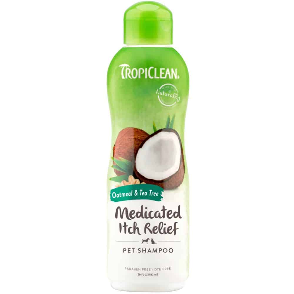 TropiClean Oatmeal & Tea Tree Medicated Itch Relief Šampūnas šunims ir katėms 355ml TropiClean Oatmeal & Tea Tree Medicated Itch Relief Šampūnas šunims ir katėms 355ml