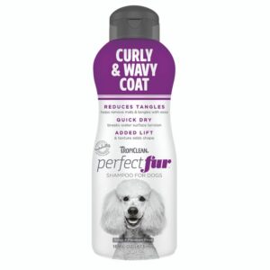 TropiClean PerfectFur Curly & Wavy Coat šampūnas garbanotam ir banguotam kailiui 473 ml