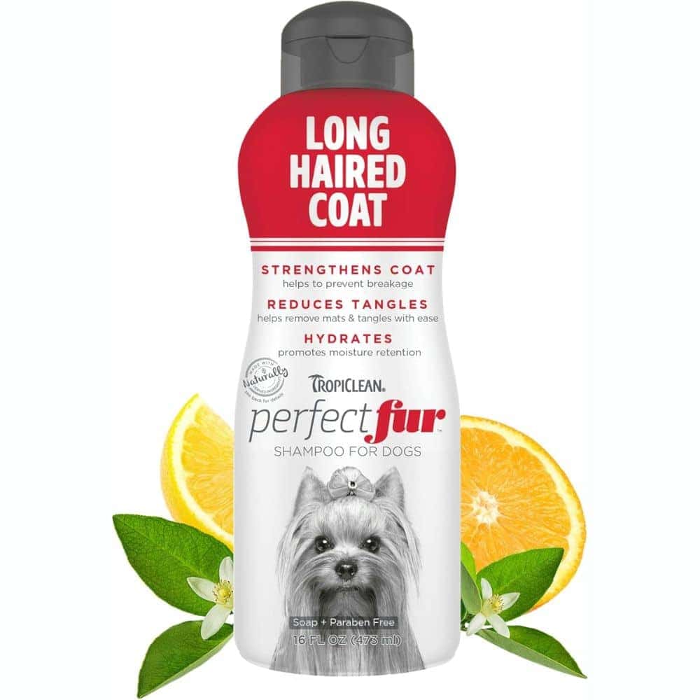 TropiClean PerfectFur Long Hair šampūnas ilgo plauko šunims 473 ml TropiClean PerfectFur Long Hair šampūnas ilgo plauko šunims 473 ml