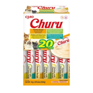 Churu kreminis skanėstas katėms su vištiena 20 vnt