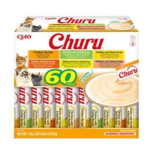 Churu kreminis skanėstas katėms su vištiena 60 vnt