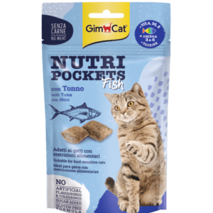 GIMCAT NUTRI POCKETS Fish with Tuna 60g
