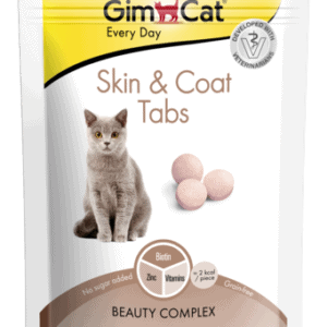 GIMCAT SKIN & COAT TABS skanėstai katėms 40g