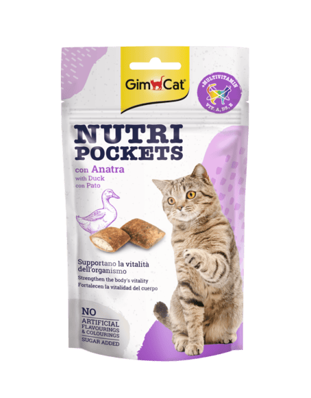 Gimcat Nutri Pockets su antiena 60 g Gimcat Nutri Pockets su antiena 60 g