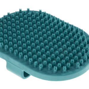 Gimdog Oval Brush ovalios guminės šukos ant delno