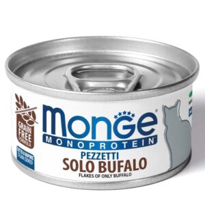 Monge MONOPROTEIN Cat Flakes Only BUFFALO 80 g