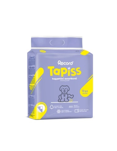 Tapiss puppy pads 60 x 90 cm vienkartinės palutės 10 vnt Tapiss puppy pads 60 x 90 cm vienkartinės palutės 10 vnt
