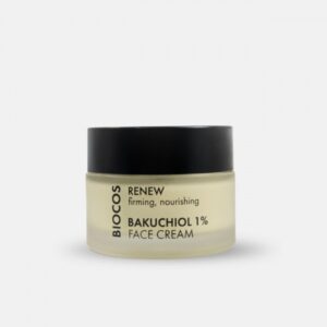 Gyvūnų prekės 11 Biocos Naktinis regeneruojamasis veido kremas su bakučioliu ir peptidais 50 ml