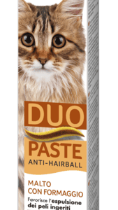 GIMCAT ANTI-HAIRBALL DUO PASTE MALT+CHEESE 50G
